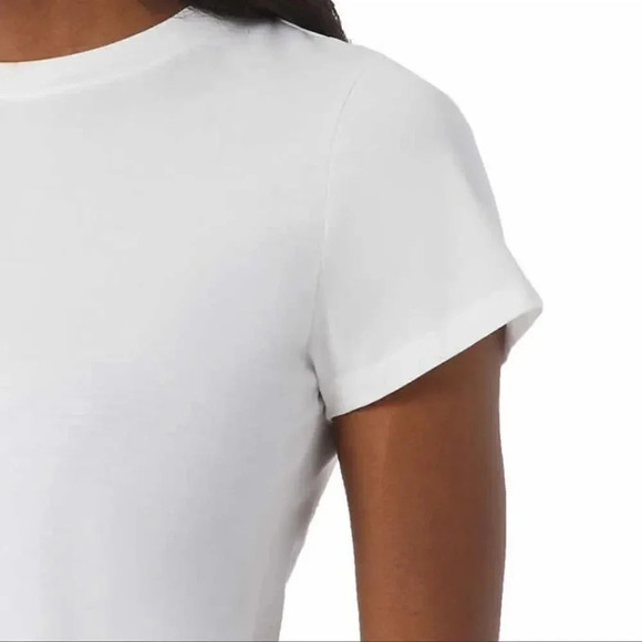 32 Degrees Ladies' Cotton Blend Tee, 3-pack XLarge Purple White Gray - Picture 5 of 12